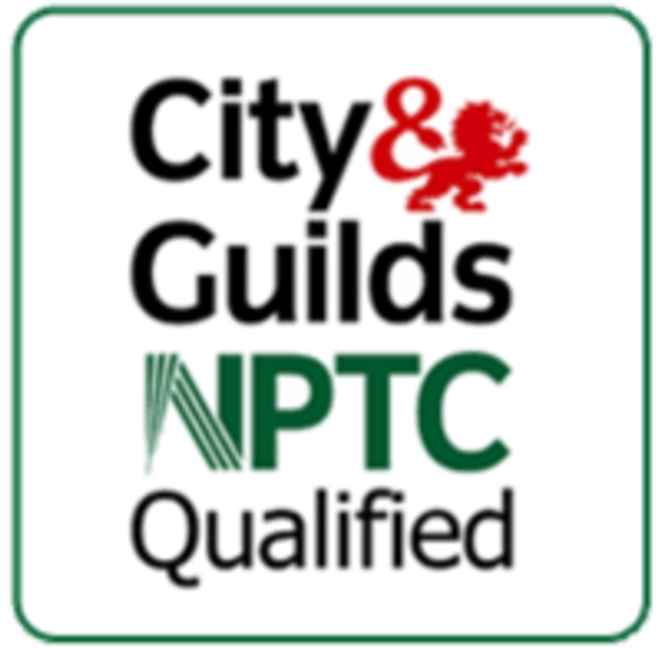 City & Guilds NPTC qualified